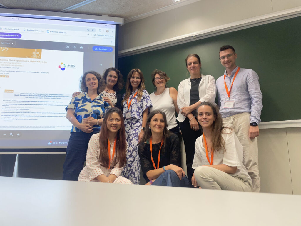 UP2YOU a head’25: un workshop per ripensare l’università tra transizione digitale, sostenibilità e cittadinanza attiva