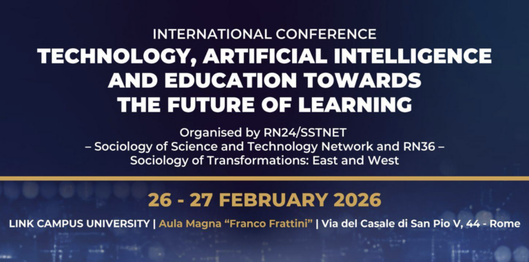 Technology, Artificial Intelligence and Education: Shaping the Future of Learning - Programma breve