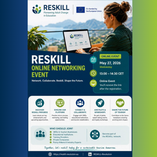 Evento di networking online RESKILL, 27 maggio 2026